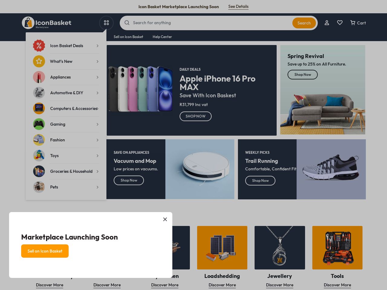 Thumbnail image of Icon Basket: Your Online Marketplace