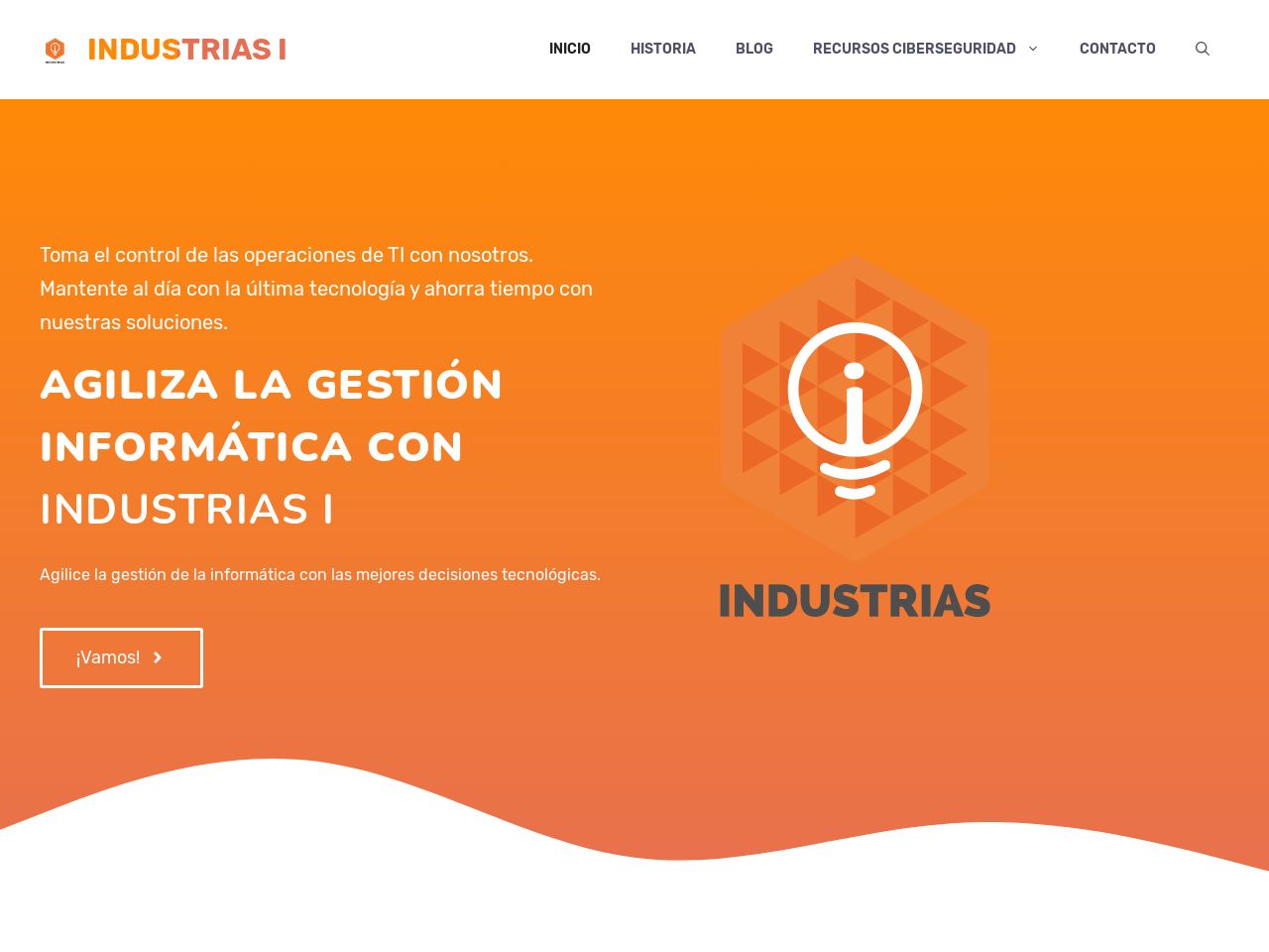 Thumbnail image of INDUSTRIAS I - Gestión Informática Eficiente