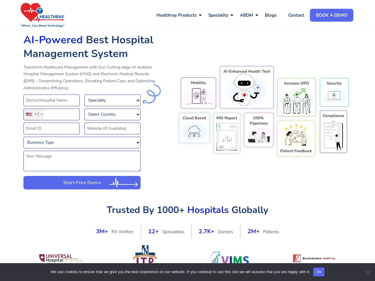 Thumbnail image of Healthray - AI-Powered Hospital Management System